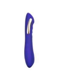 Фиолетовый вибратор с электростимуляцией Intimate E-Stimulator Petite Wand - 18,5 см. - California Exotic Novelties - купить с доставкой в Прокопьевске