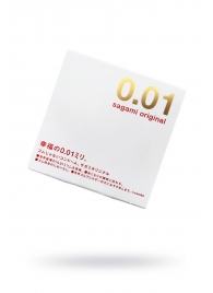 Супертонкий презерватив Sagami Original 0.01 - 1 шт. - Sagami - купить с доставкой в Прокопьевске