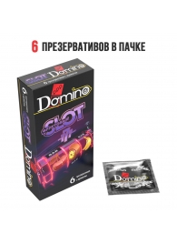 Ароматизированные презервативы DOMINO  Фруктовый слот  - 6 шт. - Domino - купить с доставкой в Прокопьевске