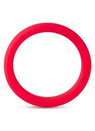 Красное эрекционное кольцо Silicone Go Pro Cock Ring - Blush Novelties - в Прокопьевске купить с доставкой