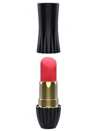 Клиторальный стимулятор-помада LIPSTICK - 9,3 см. - Dream Toys - купить с доставкой в Прокопьевске