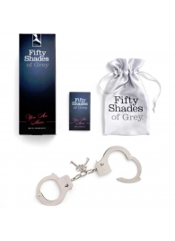 Металлические наручники Metal Handcuffs - Fifty Shades of Grey - купить с доставкой в Прокопьевске