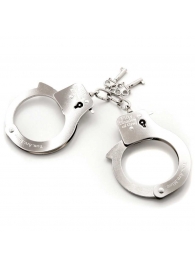 Металлические наручники Metal Handcuffs - Fifty Shades of Grey - купить с доставкой в Прокопьевске