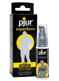 Сыворотка-пролонгатор pjur SUPERHERO Delay Serum - 20 мл. - Pjur - купить с доставкой в Прокопьевске