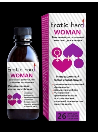 Женский биогенный концентрат для повышения либидо Erotic hard Woman - 250 мл. - Erotic Hard - купить с доставкой в Прокопьевске