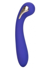 Фиолетовый вибромассажер с электростимуляцией Intimate Estim Petite G Wand - 19 см. - California Exotic Novelties - купить с доставкой в Прокопьевске