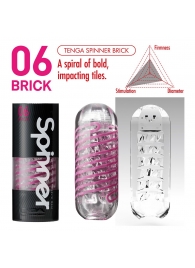 Мастурбатор SPINNER Brick - Tenga - в Прокопьевске купить с доставкой