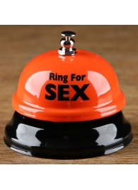 Настольный звонок RING FOR SEX - Сима-Ленд - купить с доставкой в Прокопьевске