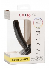 Черный анальный стимулятор Boundless 4.5” Slim Probe - 11,5 см. - California Exotic Novelties - купить с доставкой в Прокопьевске