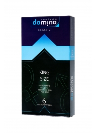 Презервативы увеличенного размера DOMINO Classic King size - 6 шт. - Domino - купить с доставкой в Прокопьевске