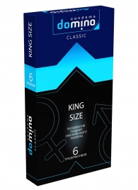 Презервативы увеличенного размера DOMINO Classic King size - 6 шт. - Domino - купить с доставкой в Прокопьевске