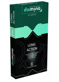 Презервативы с пролонгирующим эффектом DOMINO Classic Long action - 6 шт. - Domino - купить с доставкой в Прокопьевске