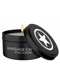 Массажная свеча с ароматом розы Massage Candle - Shots Media BV - купить с доставкой в Прокопьевске