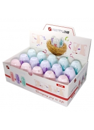 Набор из 15 мини-мастурбаторов Fantastic Egg Hard Boiled - Baile - в Прокопьевске купить с доставкой