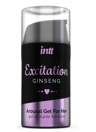 Женский возбуждающий интимный гель Excitation Ginseng - 15 мл. - INTT - купить с доставкой в Прокопьевске