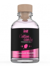 Массажный гель с согревающим эффектом Cotton Candy - 30 мл. - INTT - купить с доставкой в Прокопьевске