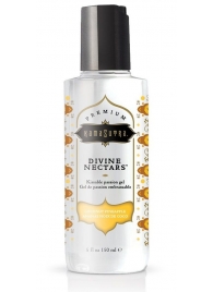 Гель-лубрикант на водной основе Divine Nectars Vanilla с ароматом ванили - 150 мл. - Kama Sutra - купить с доставкой в Прокопьевске