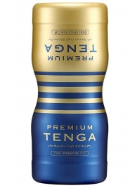 Мастурбатор TENGA Premium Dual Sensation Cup - Tenga - в Прокопьевске купить с доставкой