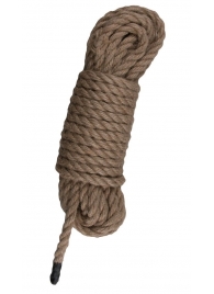 Пеньковая веревка для связывания Hemp Rope - 5 м. - Easy toys - купить с доставкой в Прокопьевске