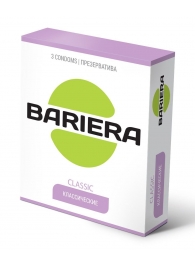 Классические презервативы Bariera Classic - 3 шт. - Bariera - купить с доставкой в Прокопьевске