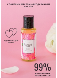 Массажное масло Pleasure Lab Delicate с ароматом пиона и пачули - 50 мл. - Pleasure Lab - купить с доставкой в Прокопьевске