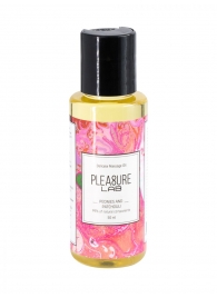 Массажное масло Pleasure Lab Delicate с ароматом пиона и пачули - 50 мл. - Pleasure Lab - купить с доставкой в Прокопьевске