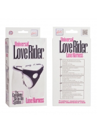 Трусы для страпона с универсальным креплением Universal Love Rider Luxe Harness - California Exotic Novelties - купить с доставкой в Прокопьевске