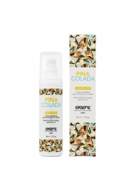 Разогревающее массажное масло с ароматом пина колада Gourmet Pina Colada - 50 мл. - Exsens - купить с доставкой в Прокопьевске