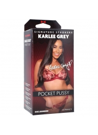 Мастурбатор-вагина Karlee Grey ULTRASKYN Pocket Pussy - Doc Johnson - в Прокопьевске купить с доставкой