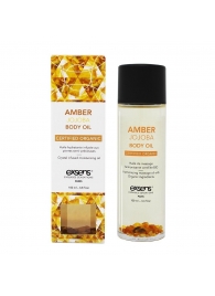 Органическое массажное масло AMBER JOJOBA - 100 мл. - Exsens - купить с доставкой в Прокопьевске