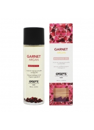 Органическое массажное масло GARNET ARGAN - 100 мл. - Exsens - купить с доставкой в Прокопьевске