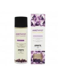 Органическое массажное масло AMETHYST SWEET ALMOND - 100 мл. - Exsens - купить с доставкой в Прокопьевске