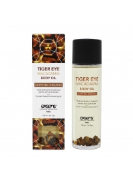 Органическое массажное масло TIGER EYE MACADAMIA - 100 мл. - Exsens - купить с доставкой в Прокопьевске
