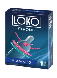 Стимулирующая насадка на пенис LOKO STRONG с продлевающим эффектом - Sitabella - в Прокопьевске купить с доставкой