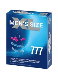 Стимулирующая насадка на пенис MEN SIZE 777 - Sitabella - в Прокопьевске купить с доставкой