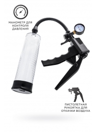 Прозрачная механическая помпа для пениса Viggo - Sexus - в Прокопьевске купить с доставкой