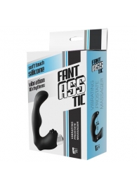 Черный вибромассажер простаты FantASStic Vibrating Prostate Massager - 11,3 см. - Dream Toys - в Прокопьевске купить с доставкой