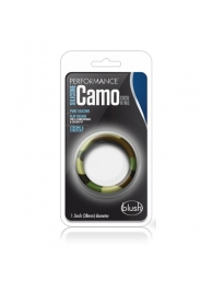 Эрекционное кольцо камуфляжной расцветки Silicone Camo Cock Ring - Blush Novelties - в Прокопьевске купить с доставкой