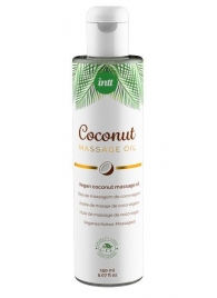 Массажное масло Vegan Coconut - 150 мл. - INTT - купить с доставкой в Прокопьевске