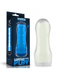 Светящийся в темноте мастурбатор Lumino Play Masturbator Ribbed - Lovetoy - в Прокопьевске купить с доставкой