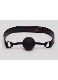 Кляп-шар на двусторонних ремешках Reversible Silicone Ball Gag - Fifty Shades of Grey - купить с доставкой в Прокопьевске