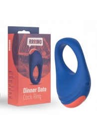 Синее эрекционное кольцо RRRING Dinner Date Cock Ring - FeelzToys - в Прокопьевске купить с доставкой