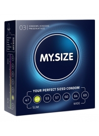 Презервативы MY.SIZE размер 49 - 3 шт. - My.Size - купить с доставкой в Прокопьевске