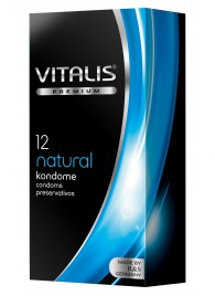 Классические презервативы VITALIS PREMIUM natural - 12 шт. - Vitalis - купить с доставкой в Прокопьевске