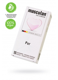 Супертонкие презервативы Masculan Pur - 10 шт. - Masculan - купить с доставкой в Прокопьевске