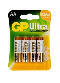 Батарейки алкалиновые GP Ultra Alkaline AA/LR6 - 4 шт. - Элементы питания - купить с доставкой в Прокопьевске