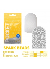 Карманный мастурбатор Spark Beads - Tenga - в Прокопьевске купить с доставкой