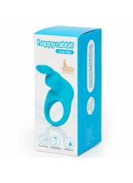 Голубое эрекционное виброкольцо Happy Rabbit Rechargeable Rabbit Cock Ring - Happy Rabbit - в Прокопьевске купить с доставкой