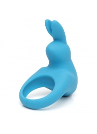 Голубое эрекционное виброкольцо Happy Rabbit Rechargeable Rabbit Cock Ring - Happy Rabbit - в Прокопьевске купить с доставкой