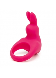 Розовое эрекционное виброкольцо Happy Rabbit Rechargeable Rabbit Cock Ring - Happy Rabbit - в Прокопьевске купить с доставкой